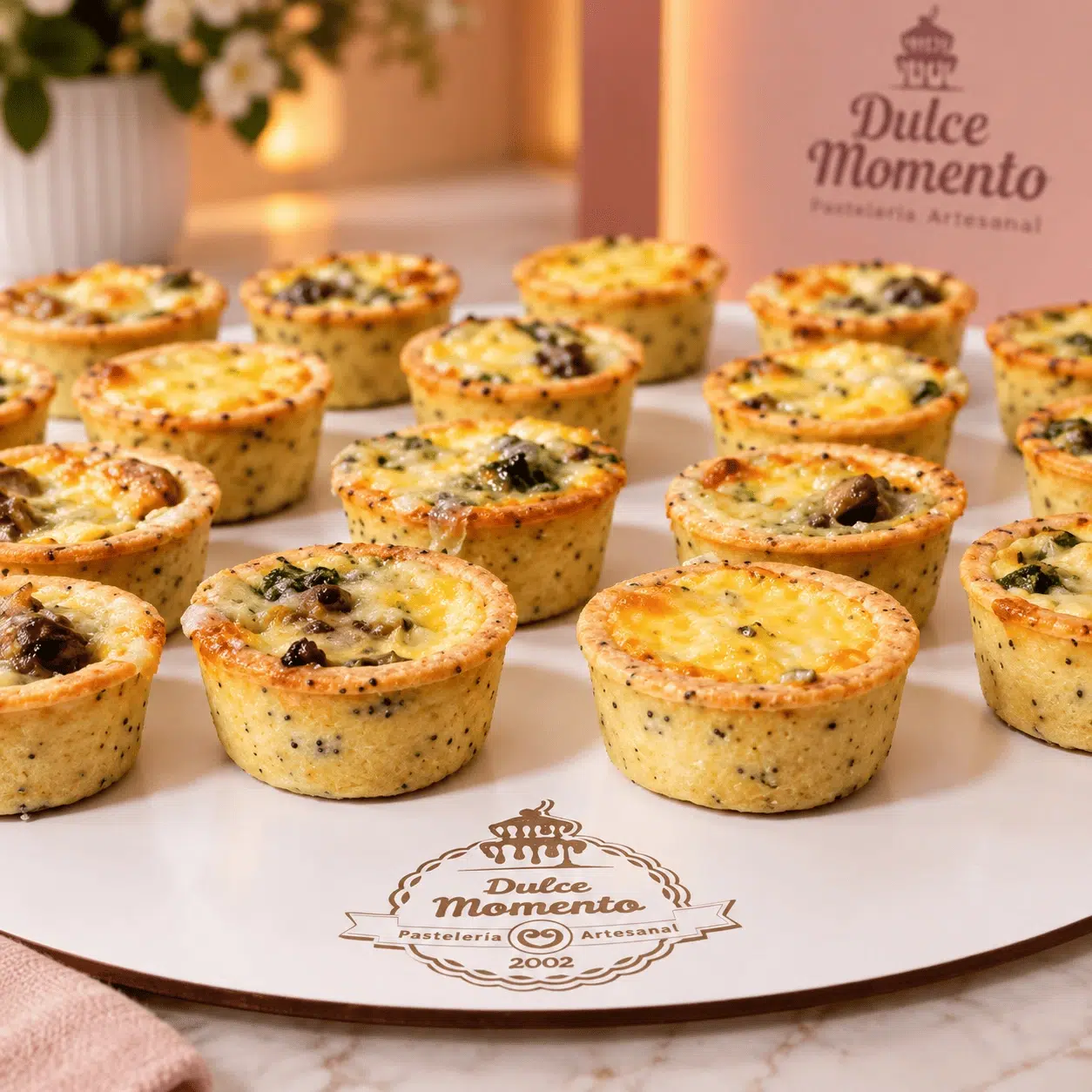 Mini Quiches 50 unidades